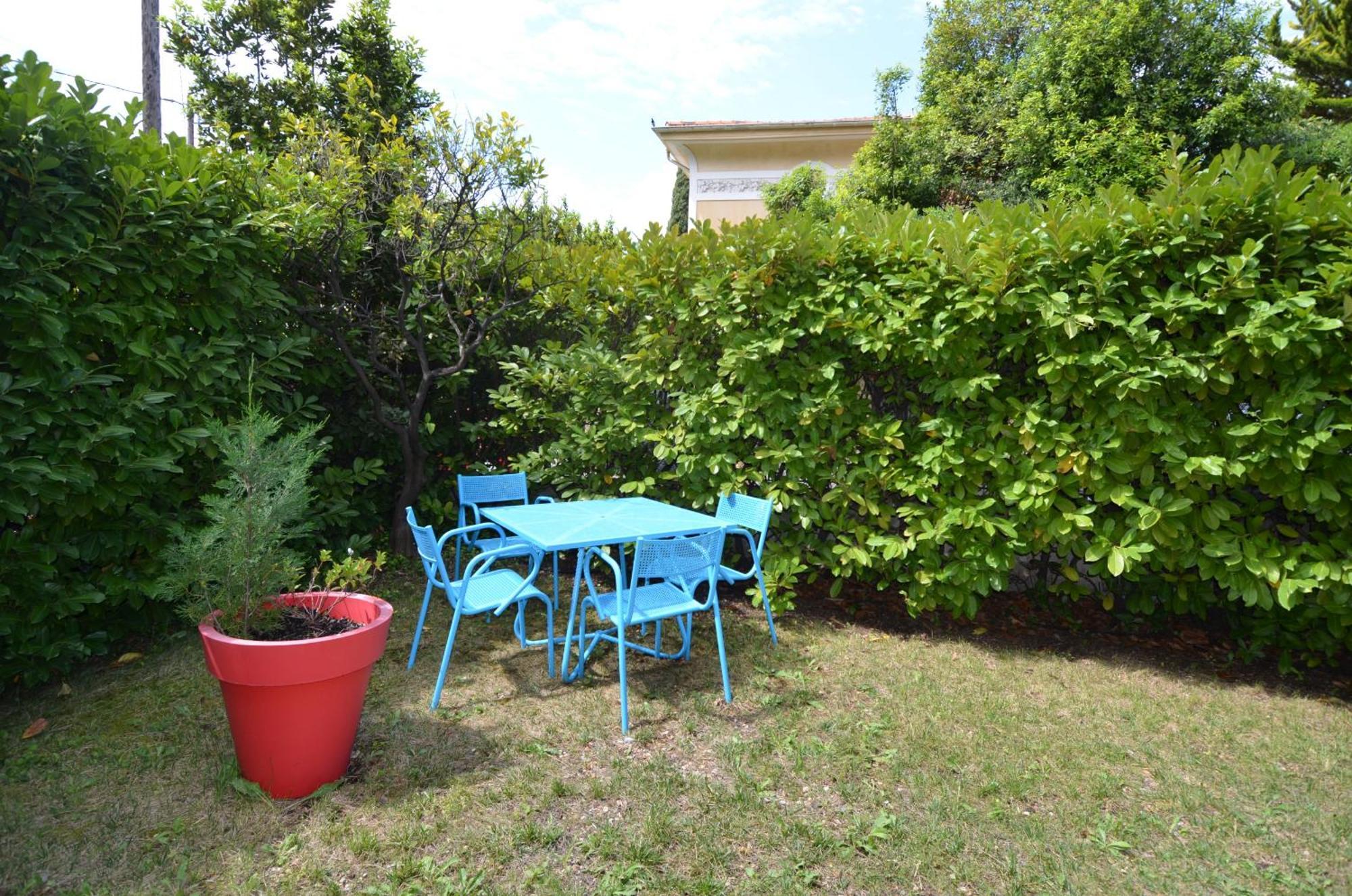 Parc Louisa - Appartement D'Epoque Avec Jardin Et Parking 4 Personnes Le Port De Nice Exteriör bild