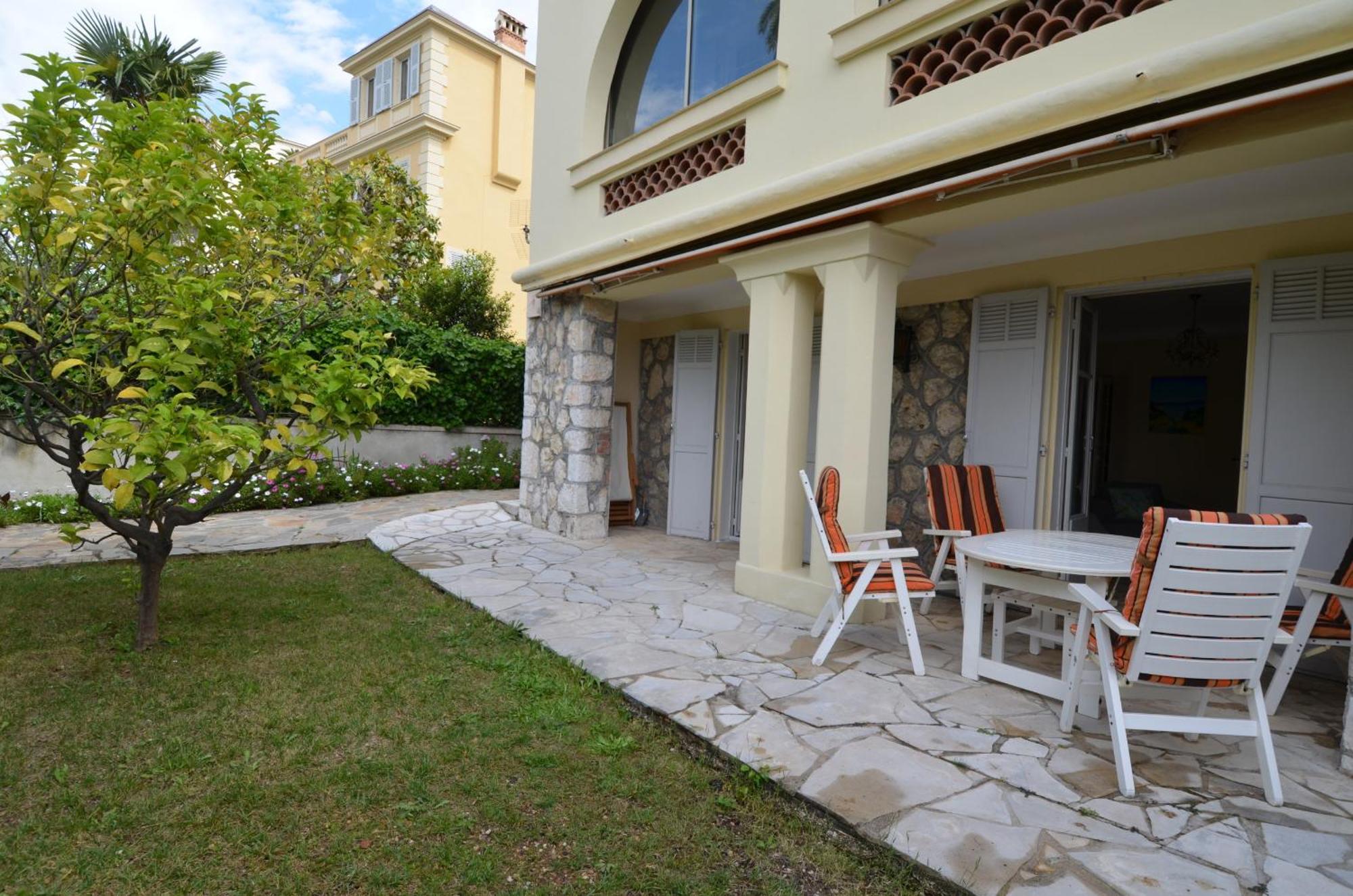 Parc Louisa - Appartement D'Epoque Avec Jardin Et Parking 4 Personnes Le Port De Nice Exteriör bild